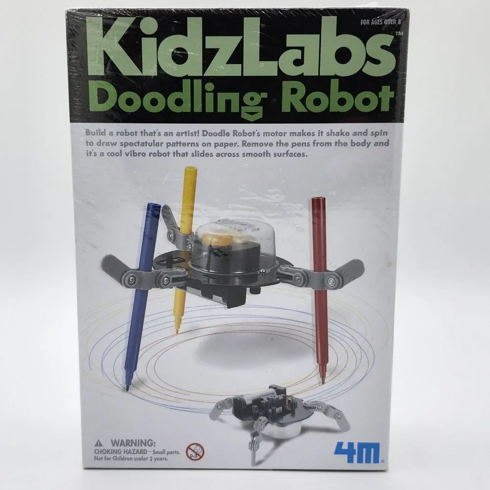 Kidzlabs Doodling Robot Kit - Toysmith/4M (NIP)